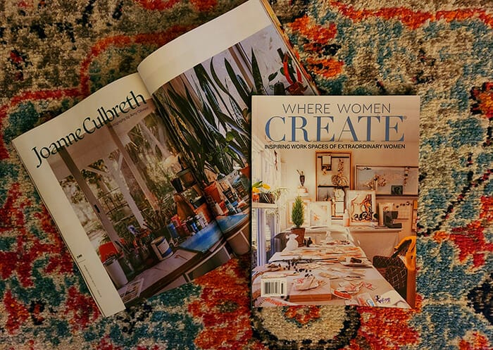 Featured Where Women Create Magazine